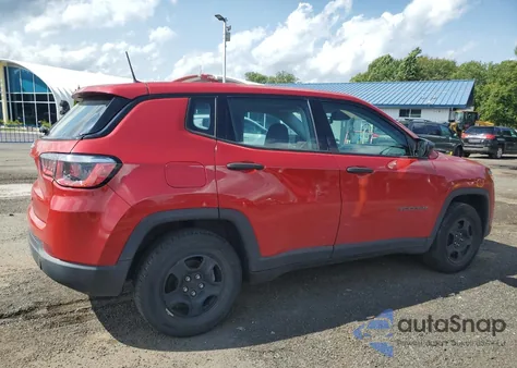 2019 Jeep Compass Sport из США, поврежденный, VIN 3C4NJCAB2KT685774